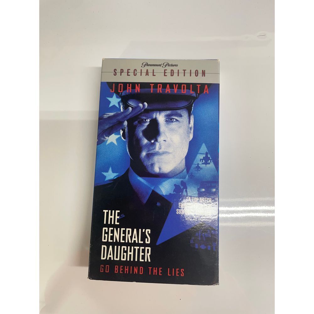 The General's Daughter VHS John‎ Travolta Special Edition Paramount Pictures